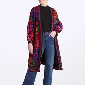 FARM Rio Multicolor Long Cardigan
